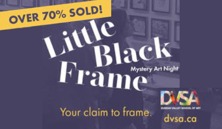 Little Black Frame Mystery Art Night
