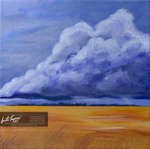 fine art acrylic landscape painting