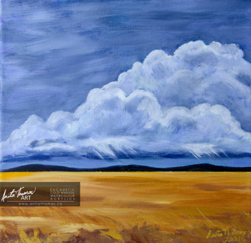 fine art acrylic landscape painting